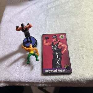 Vintage WWF WWE Hollywood Hulk Hogan NWO Talking Portrait Card